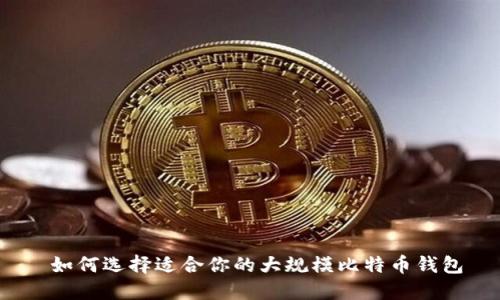  如何选择适合你的大规模比特币钱包